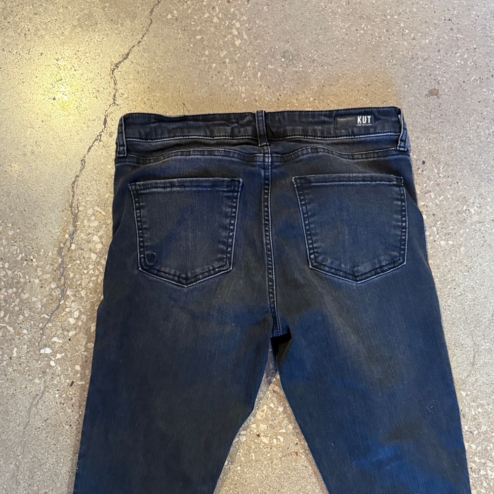 Kut from the Kloth Black Mia High Rise Skinny Jeans - Picture 3 of 4